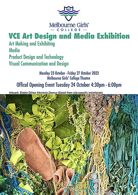 VCE Art Design and Media Exhibition – 2023